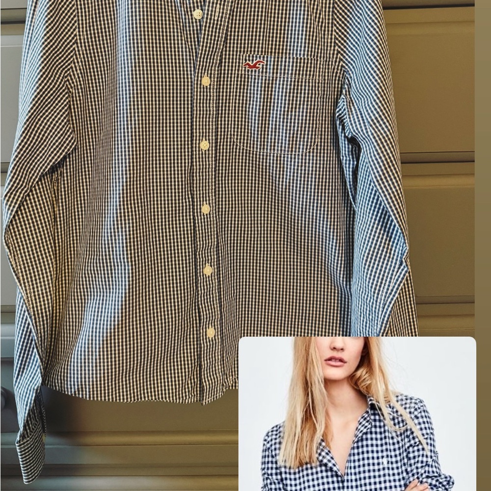 Hollister 2000s Vintage Button Up